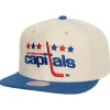 Mitchell & Ness Snapback-Vintage Cream Snapback Washington Capitals