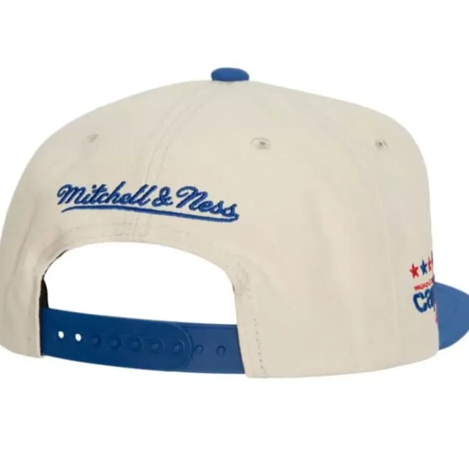 Mitchell & Ness Snapback-Vintage Cream Snapback Washington Capitals
