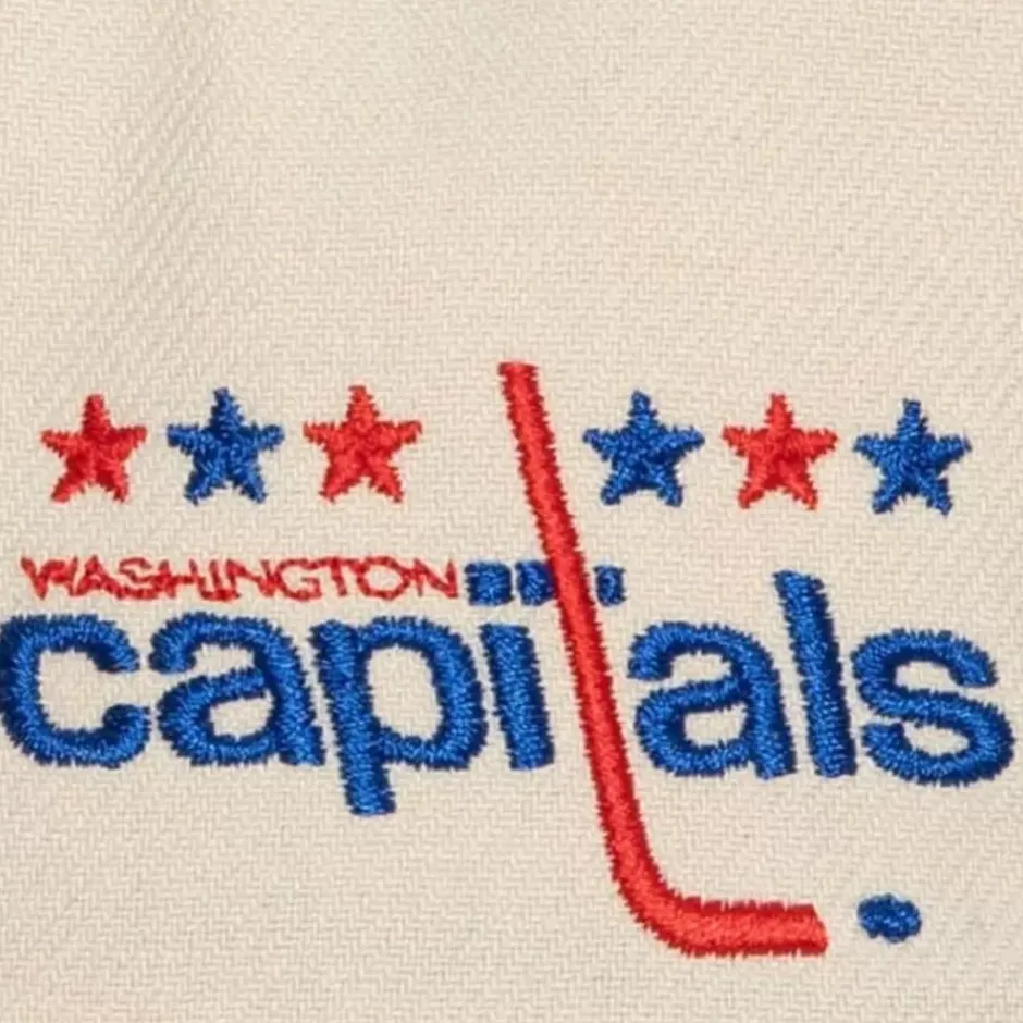 Mitchell & Ness Snapback-Vintage Cream Snapback Washington Capitals