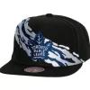 Mitchell & Ness Snapback-Vintage Paintbrush Snapback Toronto Maple Leafs