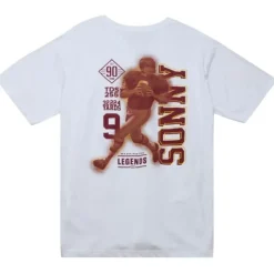 Men Mitchell & Ness T-Shirts & Tops-Vintage Photo Tee Collaboration Sonny Jurgensen