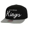 Mitchell & Ness Snapback-Vintage Script Snapback Los Angeles Kings