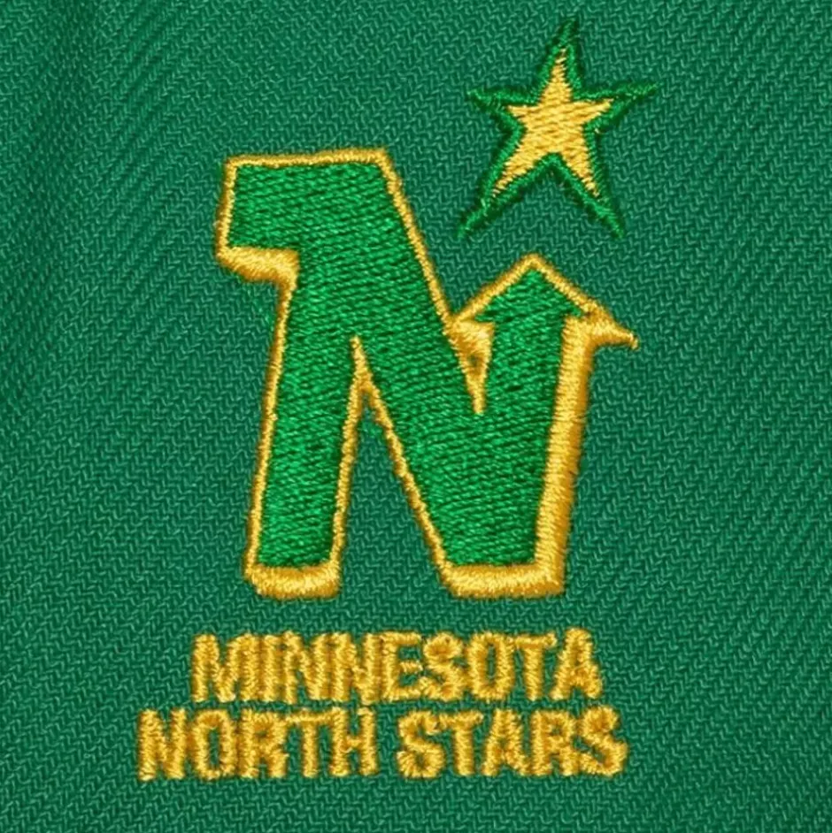 Mitchell & Ness Snapback-Vintage Script Snapback Minnesota North Stars
