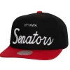 Mitchell & Ness Snapback-Vintage Script Snapback Ottawa Senators