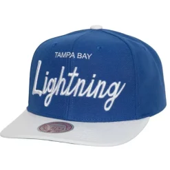 Mitchell & Ness Snapback-Vintage Script Snapback Tampa Bay Lightning