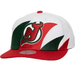 Mitchell & Ness Snapback-Vintage Sharktooth Snapback New Jersey Devils