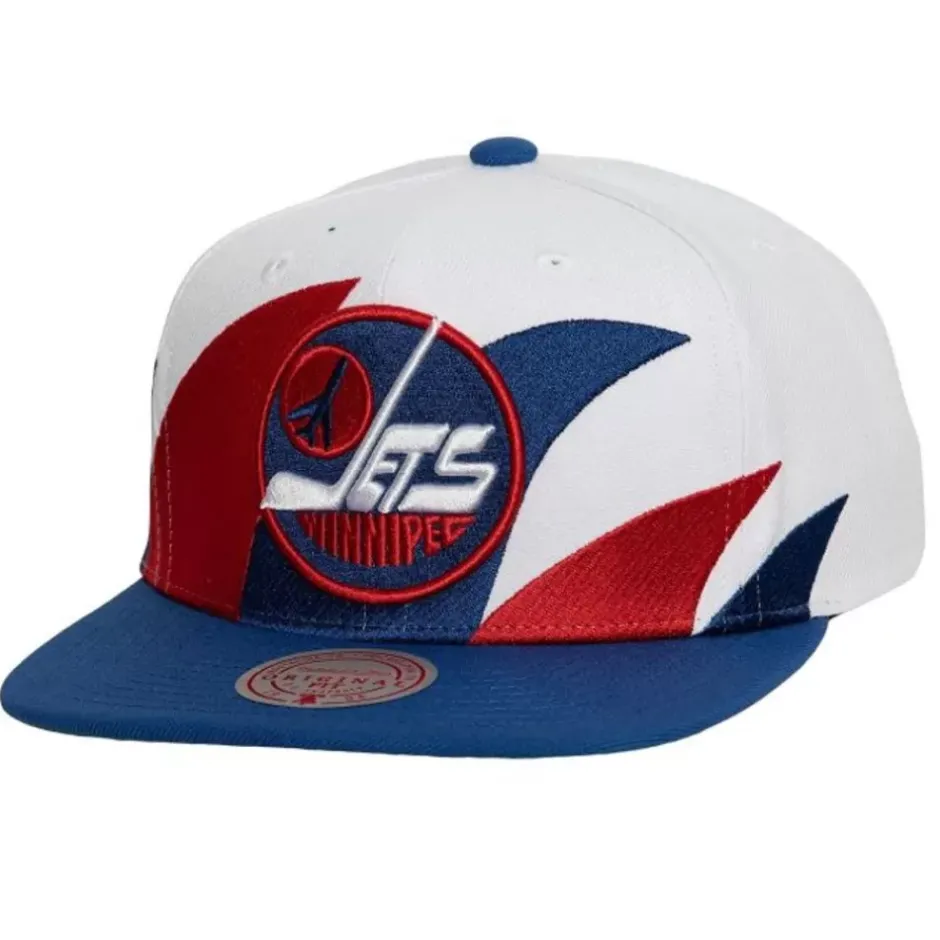 Mitchell & Ness Snapback-Vintage Sharktooth Snapback Winnipeg Jets