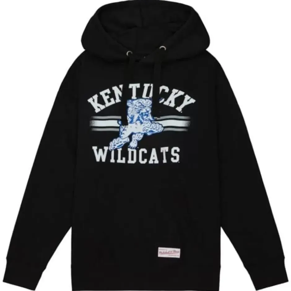 Men Mitchell & Ness Hoodies & Sweatshirts-Vintage Stripes Pullover University Of Kentucky