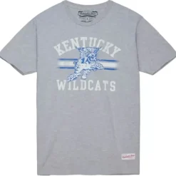 Men Mitchell & Ness T-Shirts & Tops-Vintage Stripes Tee University Of Kentucky