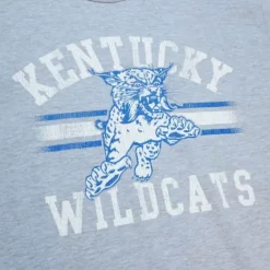 Men Mitchell & Ness T-Shirts & Tops-Vintage Stripes Tee University Of Kentucky