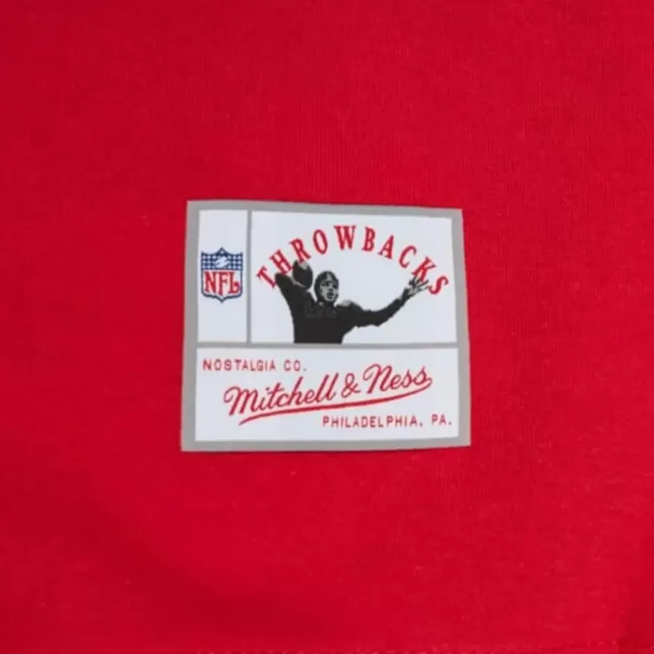 Men Mitchell & Ness Hoodies & Sweatshirts-Vtg Super Bowl Crew Kansas City Chiefs