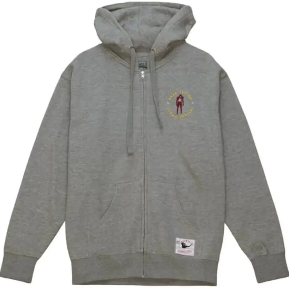 Men Mitchell & Ness Hoodies & Sweatshirts-Washington Legacy N&N Zipper Hoody Sean Taylor