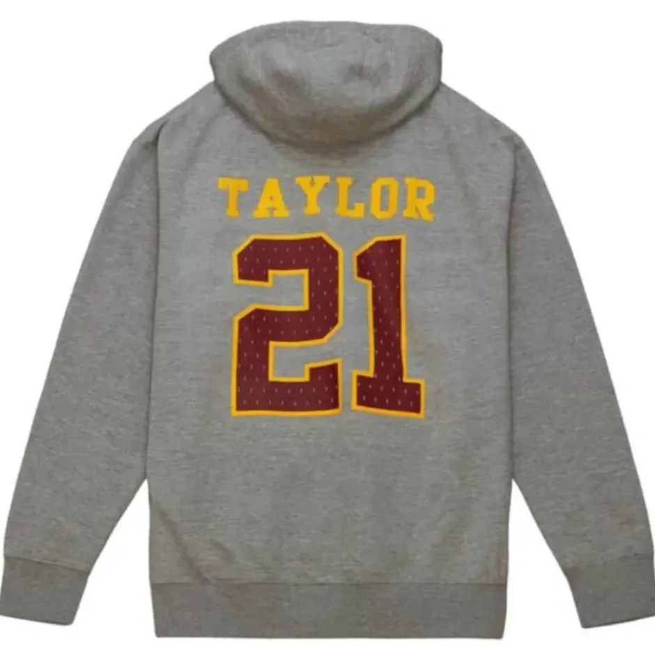 Men Mitchell & Ness Hoodies & Sweatshirts-Washington Legacy N&N Zipper Hoody Sean Taylor