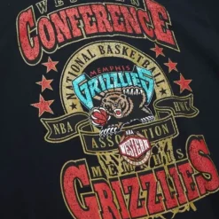 Men Mitchell & Ness T-Shirts & Tops-Wcf Tee Memphis Grizzlies