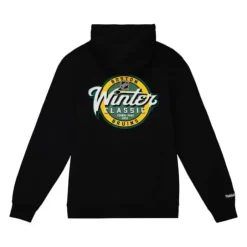 Men Mitchell & Ness Hoodies & Sweatshirts-Winter Classic Lockup Hoodie Boston Bruins