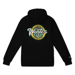 Men Mitchell & Ness Hoodies & Sweatshirts-Winter Classic Lockup Hoodie Pittsburgh Penguins