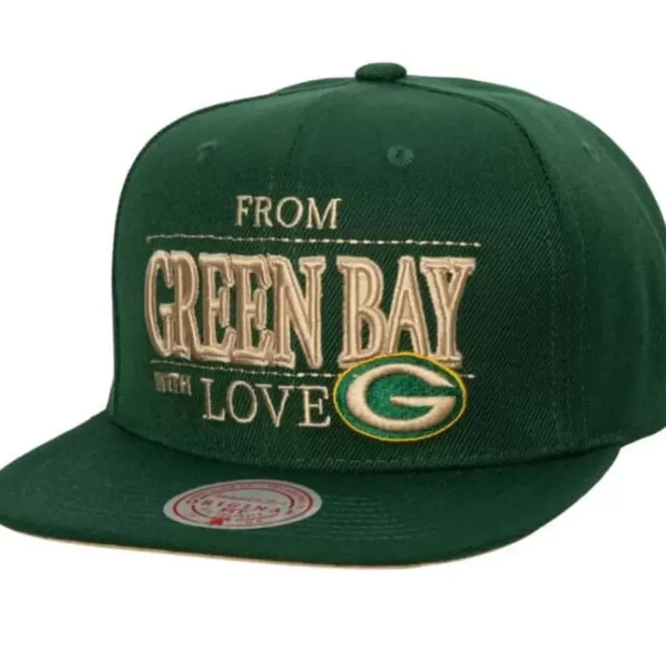 Mitchell & Ness Snapback-With Love Snapback Green Bay Packers