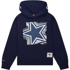 Woman Mitchell & Ness Hoodies & Sweatshirts-Women'S Big Face 7.0 Hoodie Dallas Cowboys