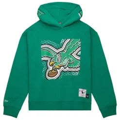 Woman Mitchell & Ness Hoodies & Sweatshirts-Women'S Big Face 7.0 Hoodie Philadelphia Eagles