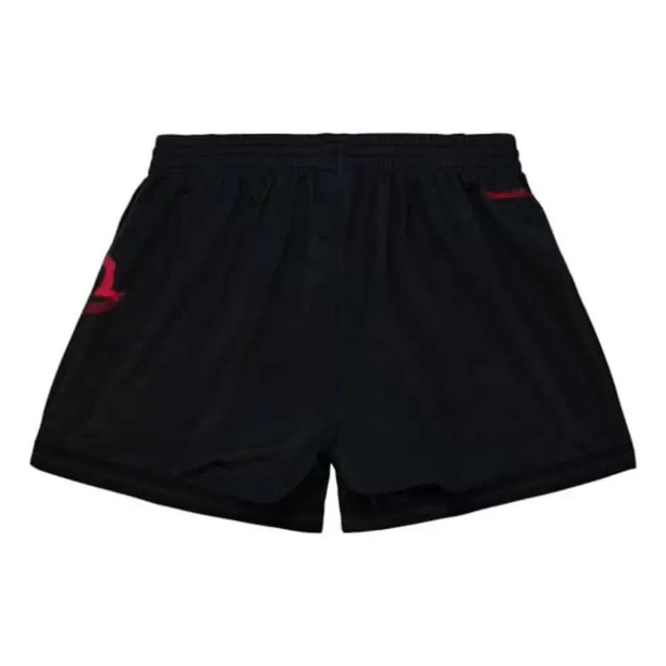 Woman Mitchell & Ness Shorts-Womens Big Face 4.0 Shorts Chicago Bulls