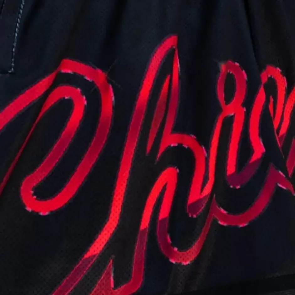 Woman Mitchell & Ness Shorts-Womens Big Face 4.0 Shorts Chicago Bulls