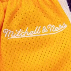 Woman Mitchell & Ness Shorts-Women'S Big Face 3.0 Shorts Los Angeles Lakers