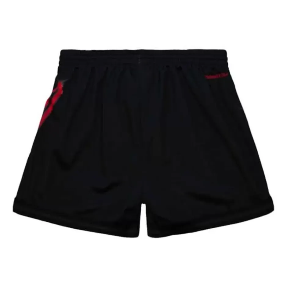 Woman Mitchell & Ness Shorts-Womens Big Face 4.0 Shorts Miami Heat