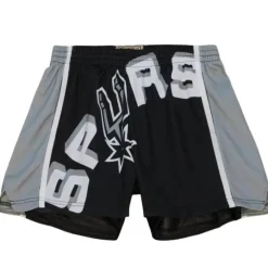 Woman Mitchell & Ness Shorts-Womens Big Face 3.0 Shorts San Antonio Spurs