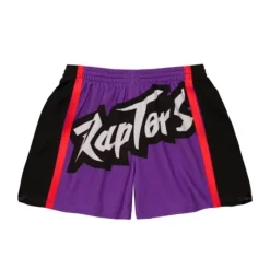 Woman Mitchell & Ness Shorts-Women'S Big Face 3.0 Shorts Toronto Raptors