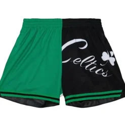Woman Mitchell & Ness Shorts-Womens Big Face Shorts 5.0 Boston Celtics