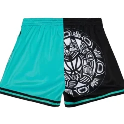 Woman Mitchell & Ness Shorts-Womens Big Face Shorts 5.0 Vancouver Grizzlies