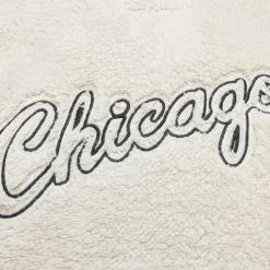 Woman Mitchell & Ness Hoodies & Sweatshirts-Womens Cozyfield Half Zip Pullover Chicago Bulls