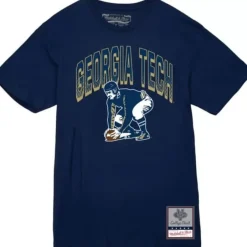 Woman Mitchell & Ness T-Shirts & Tops-Women'S Halftime Tee Georgia Tech