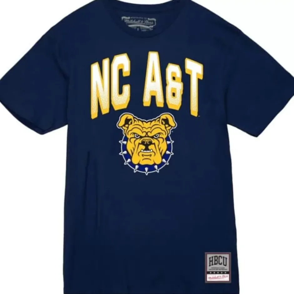 Woman Mitchell & Ness T-Shirts & Tops-Women'S Halftime Tee North Carolina A&T University