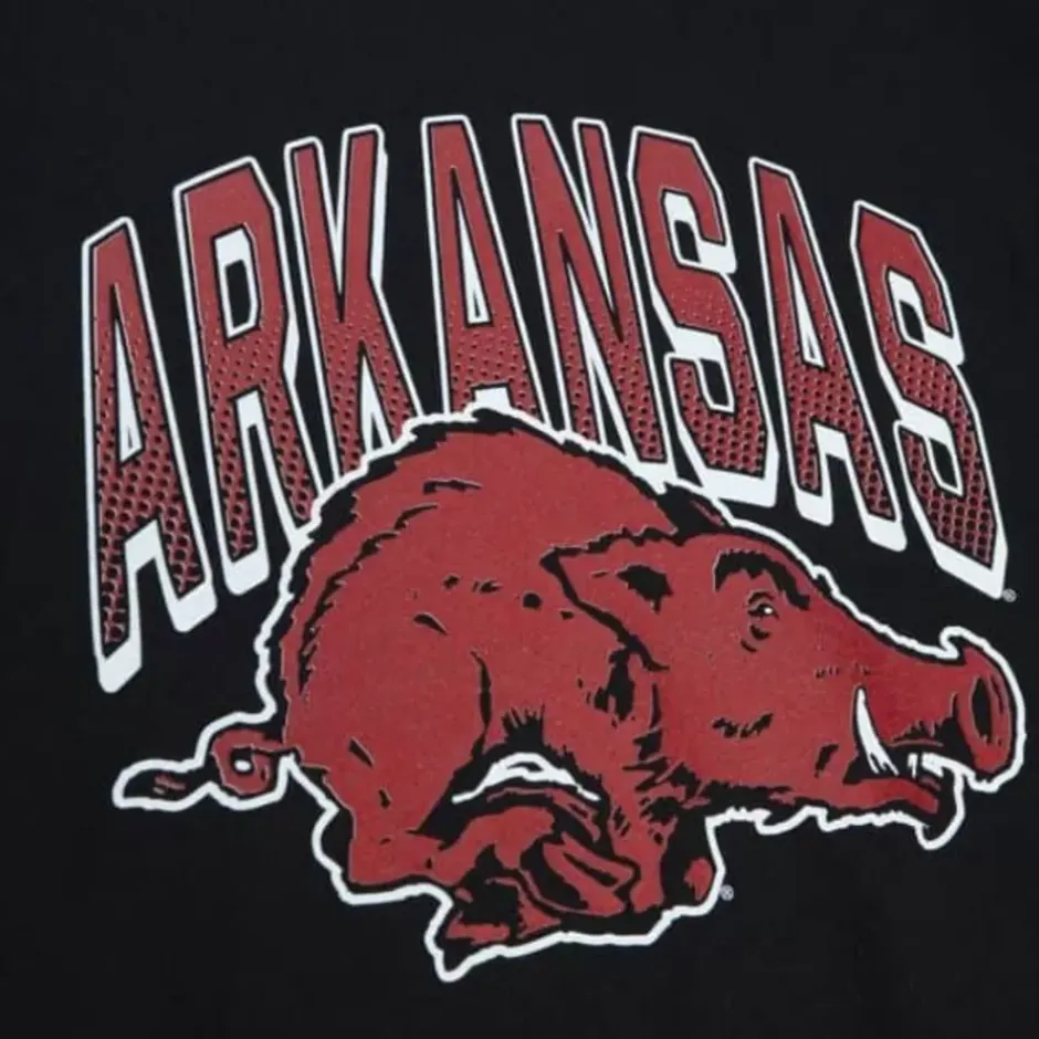 Woman Mitchell & Ness T-Shirts & Tops-Women'S Halftime Tee University Of Arkansas