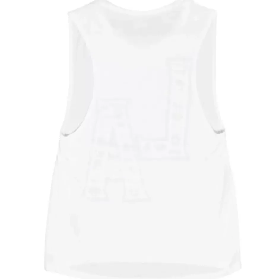 Woman Mitchell & Ness T-Shirts & Tops-Womens La All Over Print Tee