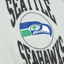 Woman Mitchell & Ness Hoodies & Sweatshirts-Women'S Logo Lightweight Crew 3.0 Seattle Seahawks