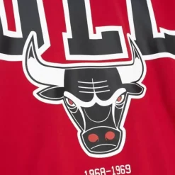 Men Mitchell & Ness Hoodies & Sweatshirts-Womens Logo Lightweight Fleece Chicago Bulls