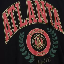 Woman Mitchell & Ness Hoodies & Sweatshirts-Womens Logo Lt Crew 2.0 Atlanta United Fc