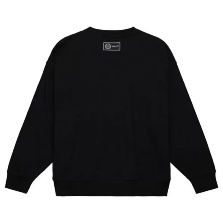 Woman Mitchell & Ness Hoodies & Sweatshirts-Womens Logo Lt Crew 2.0 Boston Bruins