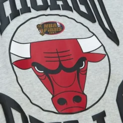 Woman Mitchell & Ness Hoodies & Sweatshirts-Women'S Logo Lt Crew 3.0 Chicago Bulls
