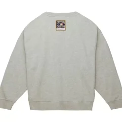 Woman Mitchell & Ness Hoodies & Sweatshirts-Women'S Logo Lt Crew 3.0 Chicago Cubs