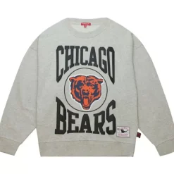 Woman Mitchell & Ness Hoodies & Sweatshirts-Women'S Logo Lt Crew 3.0 Chicago Bears