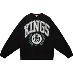 Woman Mitchell & Ness Hoodies & Sweatshirts-Womens Logo Lt Crew 2.0 Los Angeles Kings