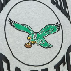 Woman Mitchell & Ness Hoodies & Sweatshirts-Women'S Logo Lt Crew 3.0 Philadelphia Eagles