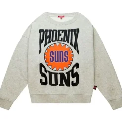 Woman Mitchell & Ness Hoodies & Sweatshirts-Women'S Logo Lt Crew 3.0 Phoenix Suns