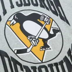 Woman Mitchell & Ness Hoodies & Sweatshirts-Women'S Logo Lt Crew 3.0 Pittsburgh Penguins