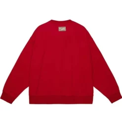 Woman Mitchell & Ness Hoodies & Sweatshirts-Womens Logo Lt Crew 2.0 Portland Trail Blazers