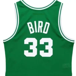 Woman Mitchell & Ness T-Shirts & Tops-Womens N&N Crop Tank Boston Celtics 1985 Larry Bird