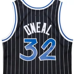 Woman Mitchell & Ness T-Shirts & Tops-Womens N&N Crop Tank Orlando Magic 1995 Shaquille O'Neal